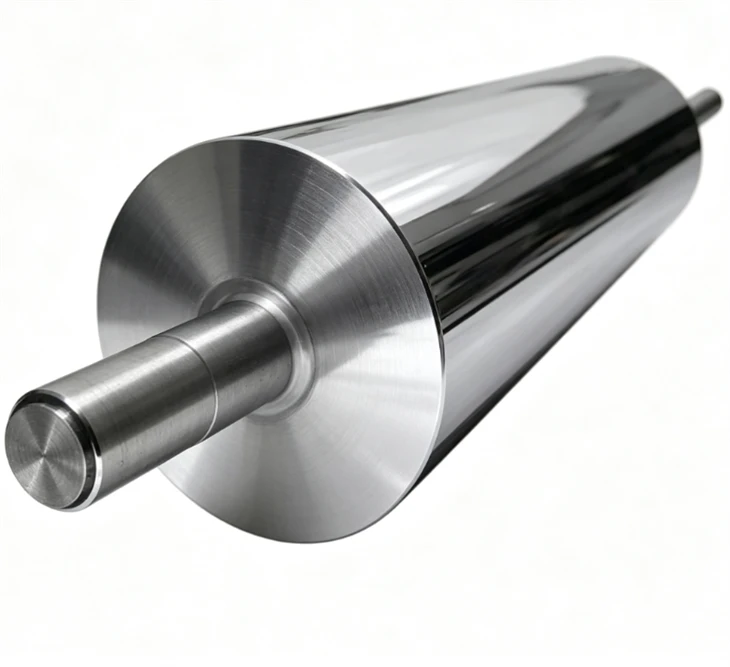 Hollow Large Diameter Guide Roller For Slitter Rewinder